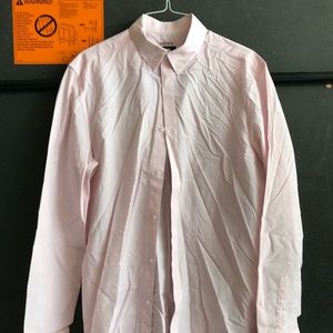 Pink H&M Slim Fit Button Down
